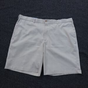 Peter Millar Shorts 42 Beige EB82 Golf Morris County Club MCGC Preppy Lagenlook